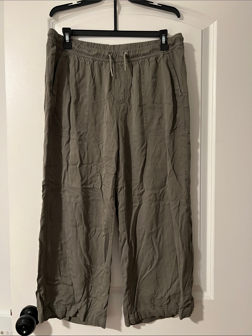 Splendid Olive Wide Leg Drawstring Pants